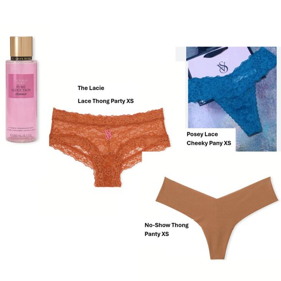 Victoria’s Secret Fragrance Mist + 3 New Underwear Bundle – $60 Value for $27 - Picture 1 of 3